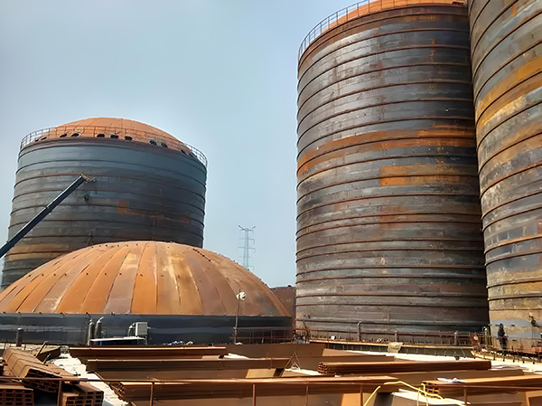 太子河焦粉钢板仓